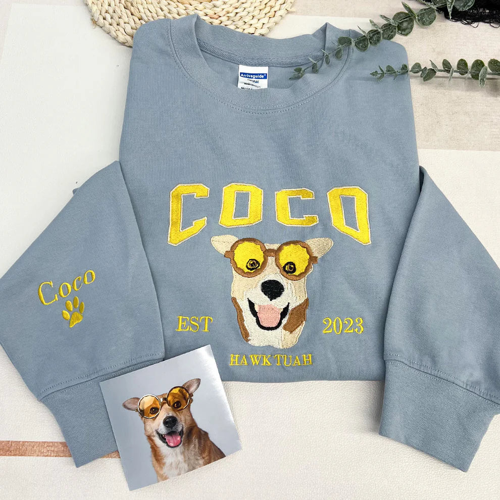 Custom Pet Hoodie (Embroidered)