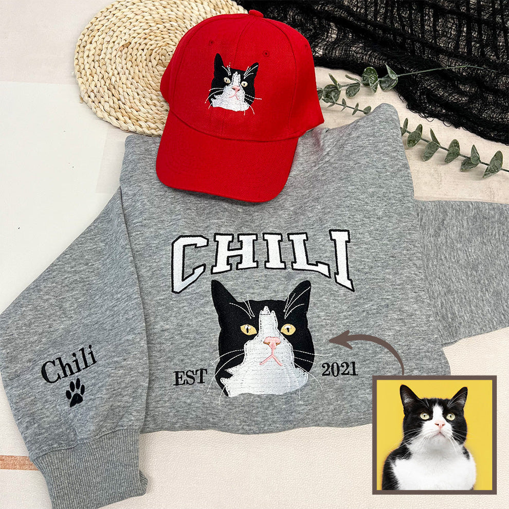 Custom Pet Hoodie (Embroidered)