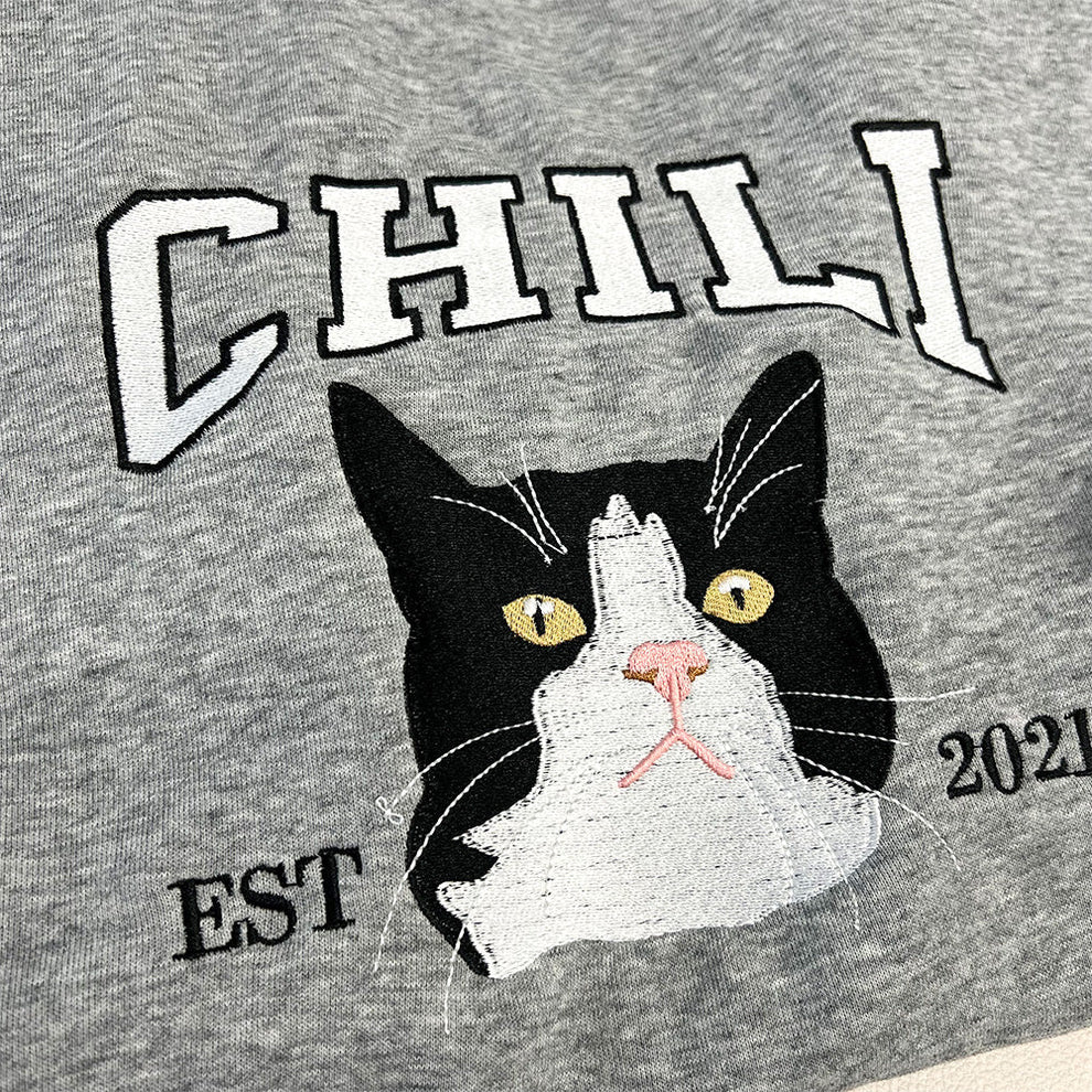 Custom Pet Hoodie (Embroidered)