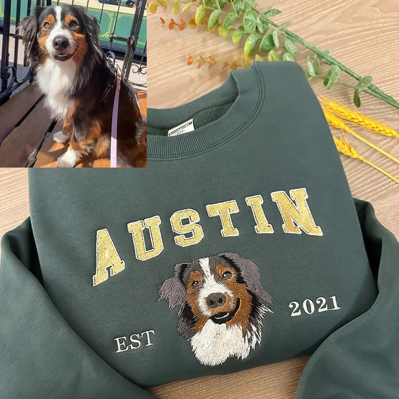 Custom Pet Hoodie (Embroidered)